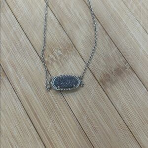 Kendra Scott Color Bar SILVER Elissa Necklace